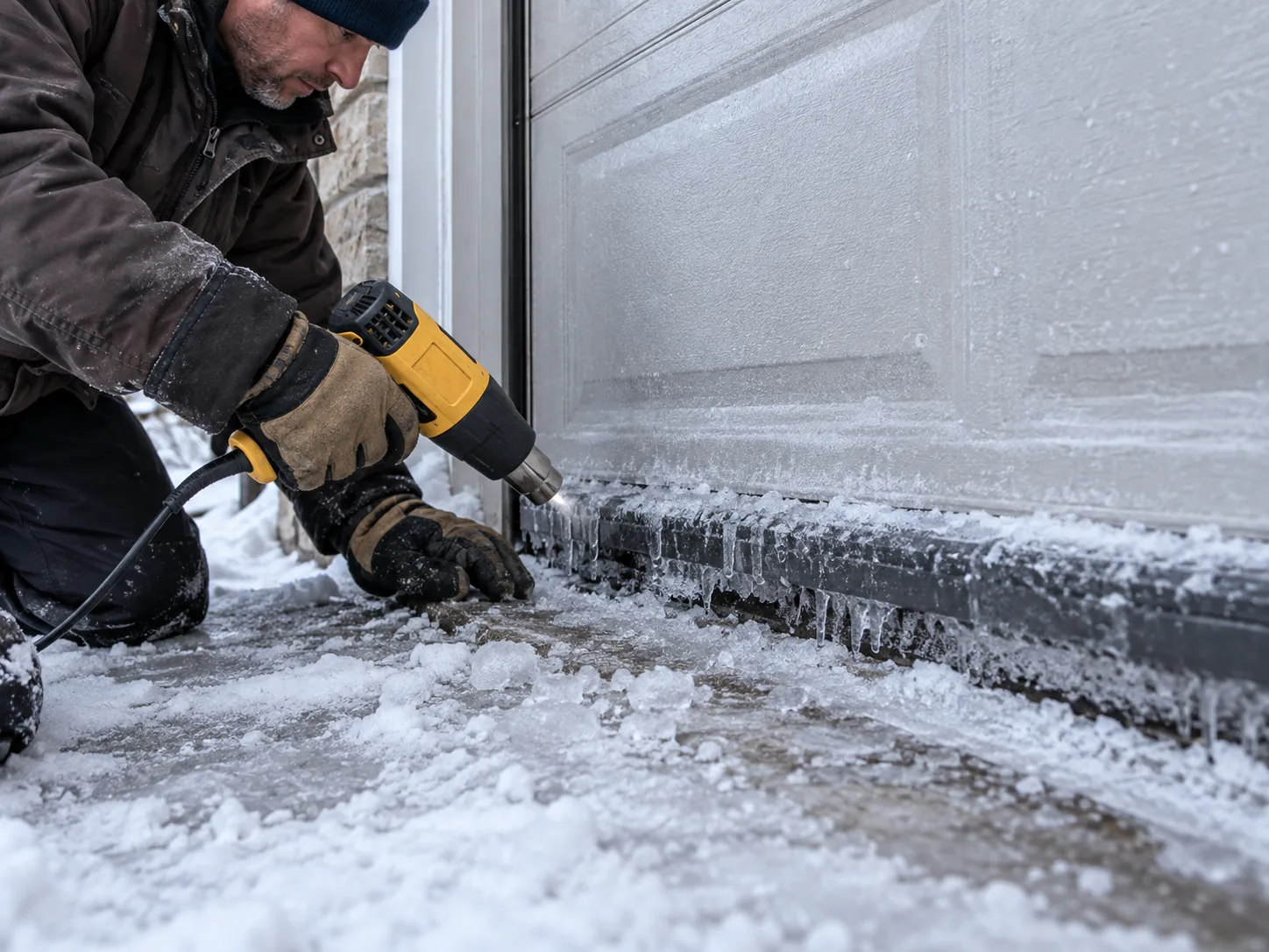 Emergency Garage Door Repair for Hemlock's 1969-Era Homes in Midland