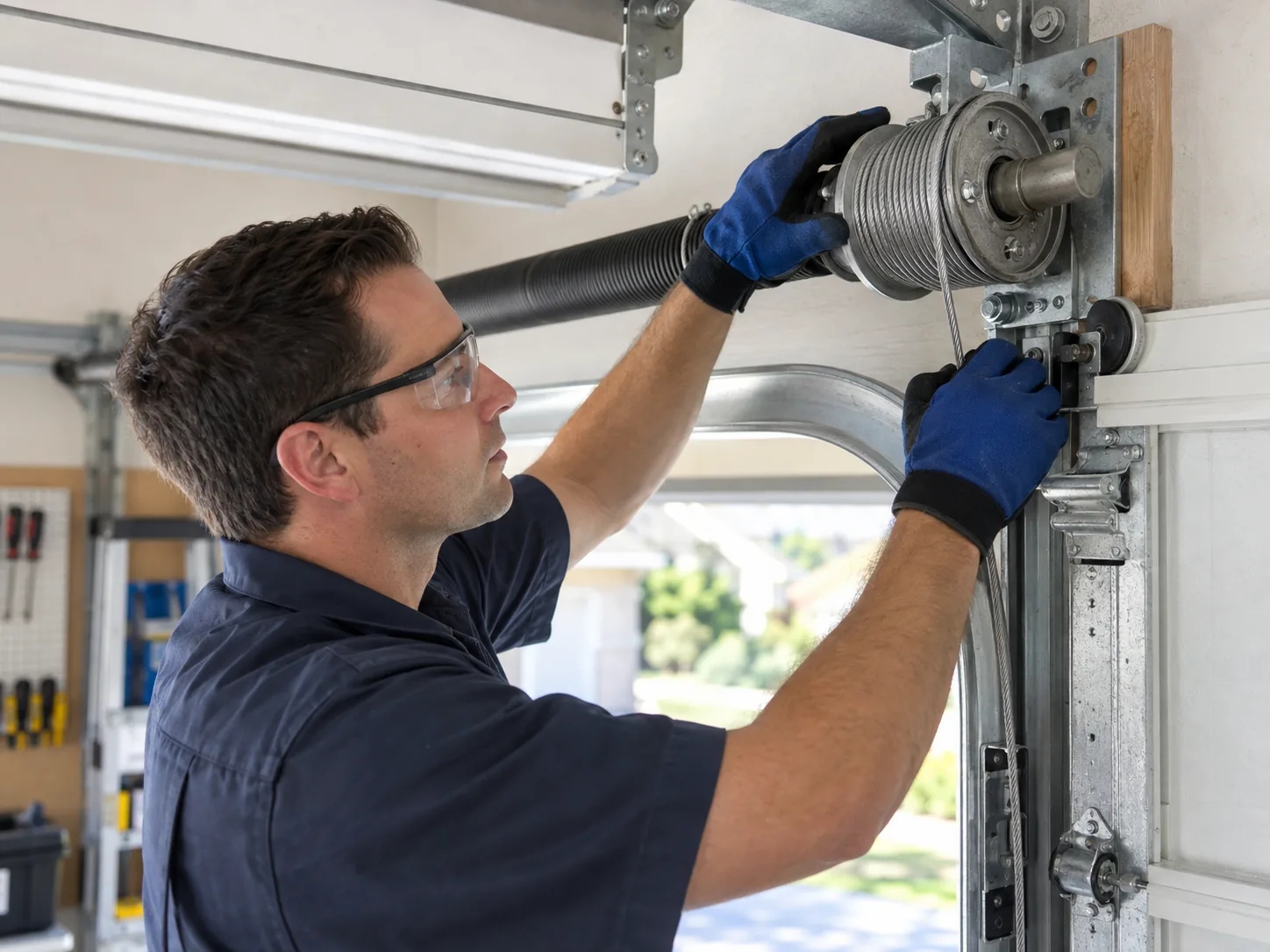 Garage Door Cable Repair for Hemlock's 1969-Era Homes in Midland