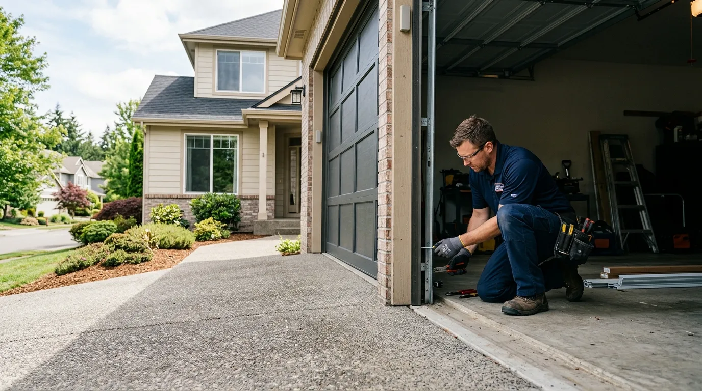 Garage Door Installation for Hemlock's 1969-Era Homes in Midland