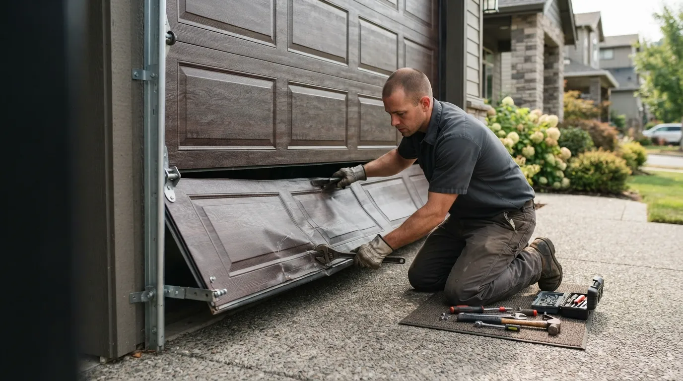 Garage Door Panel Replacement for Midland's Older Housing Stock in Midland