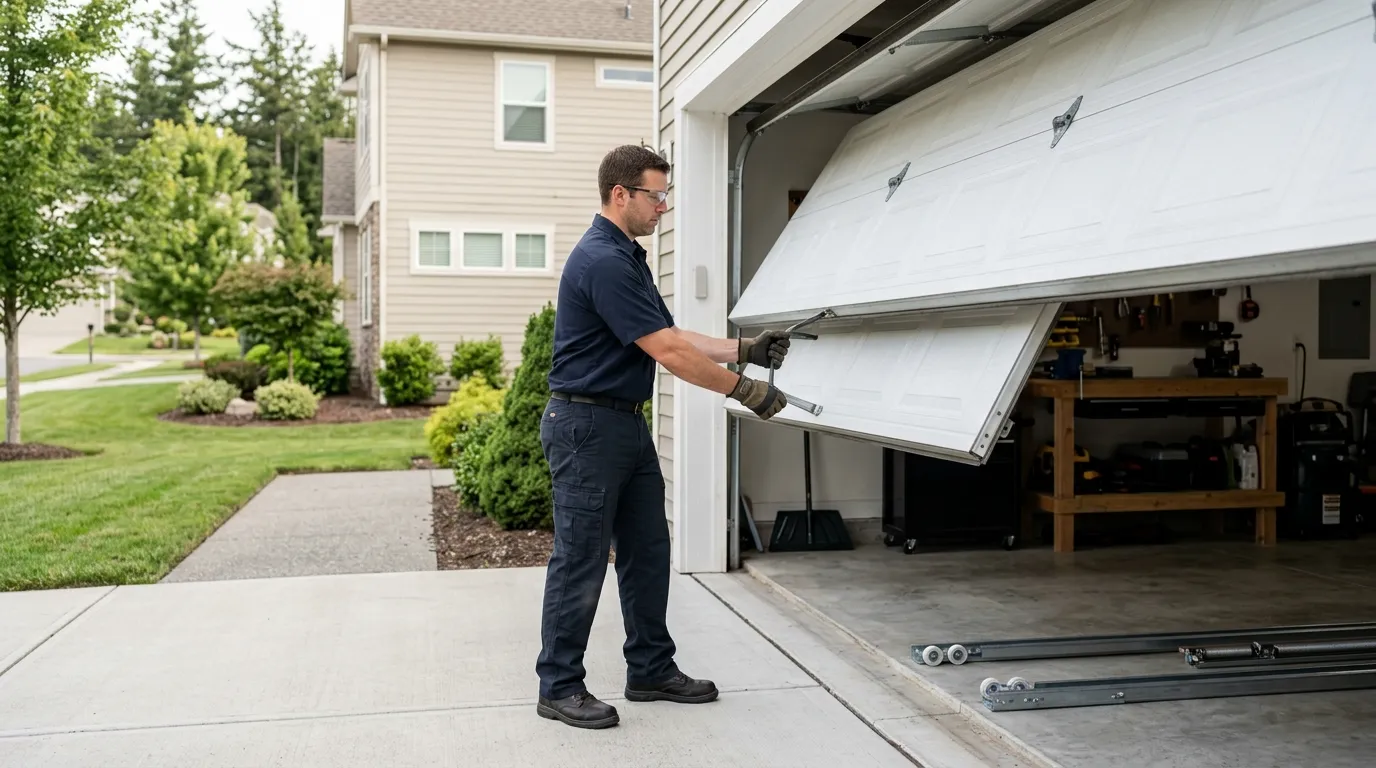 Garage Door Repair for Breckenridge Homes in Midland