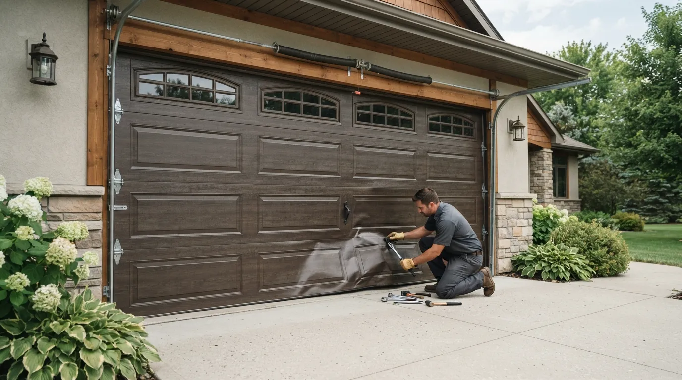 Panel Replacement for Auburn's 1970s-Era Garage Doors in Midland