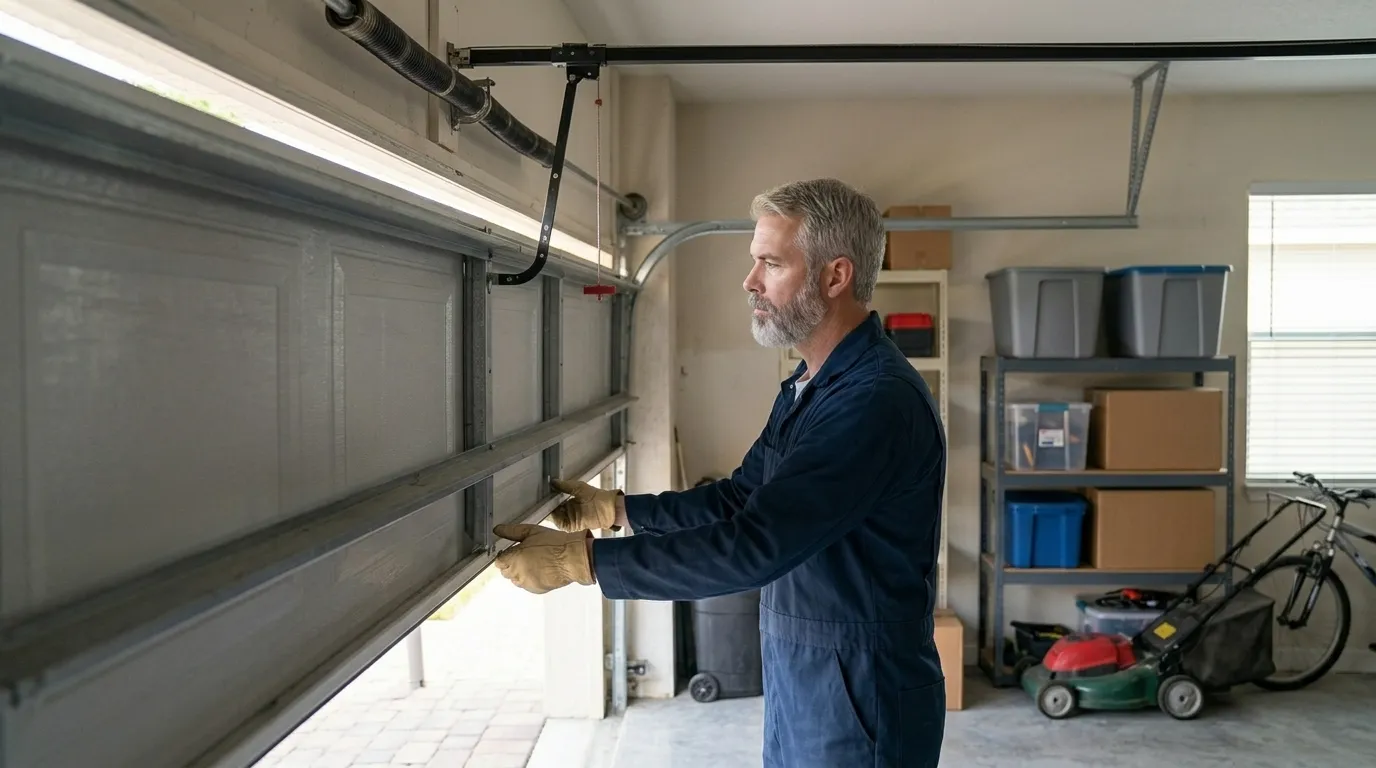 Panel Replacement for Freeland's Newer Steel Doors in Midland
