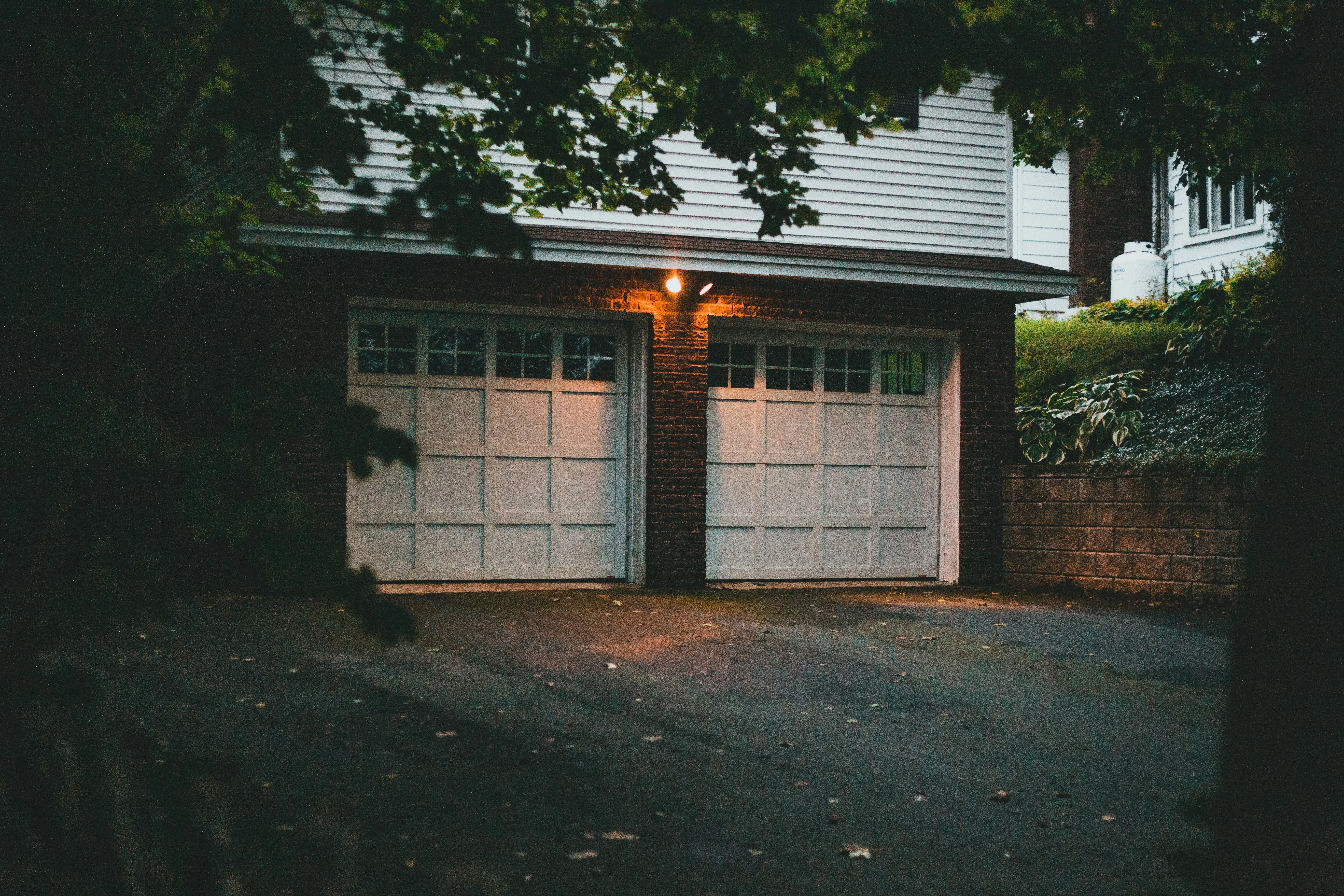 Residential garage door in Midland