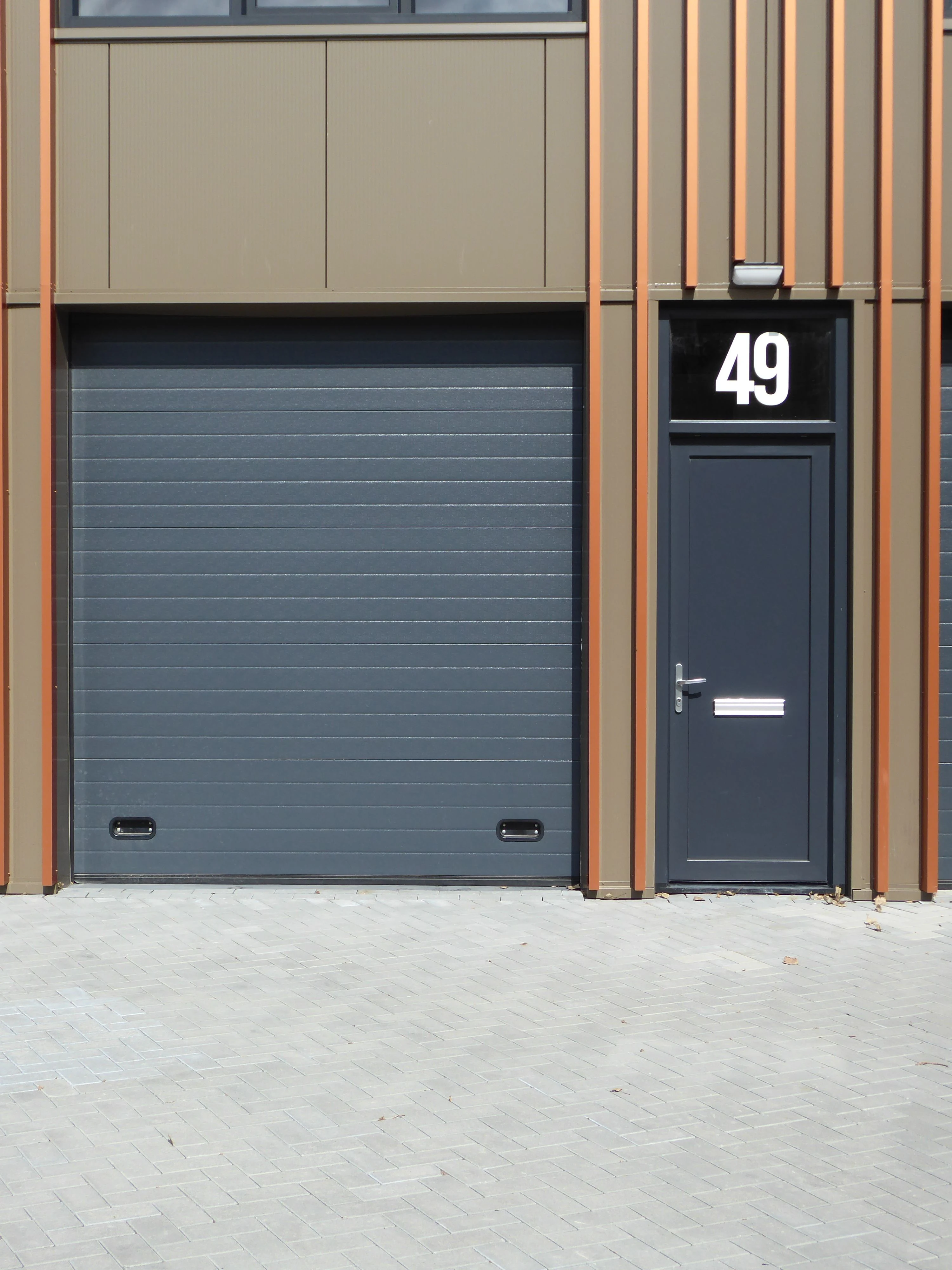 Residential garage door in Midland