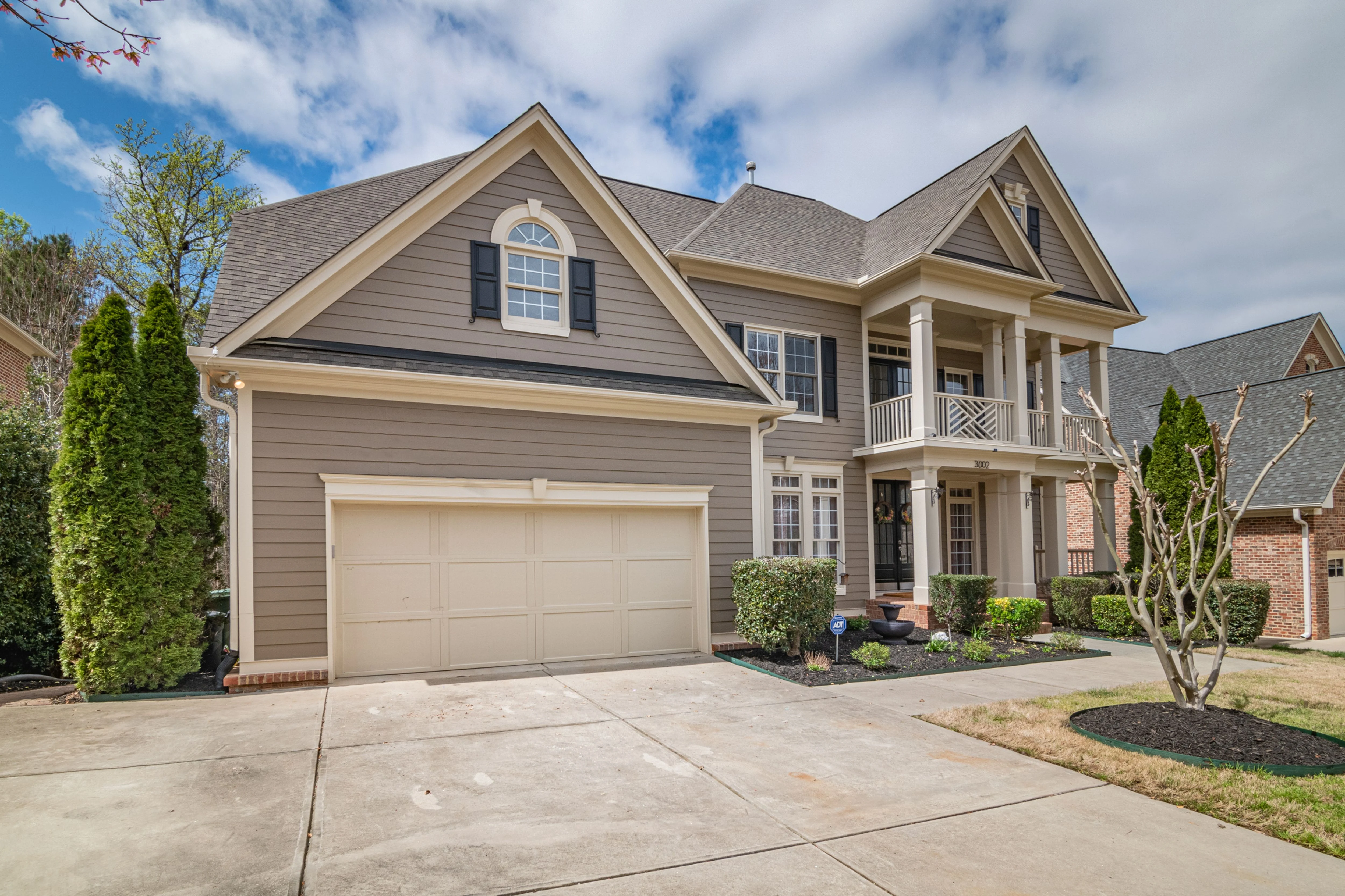 Residential garage door in Shields